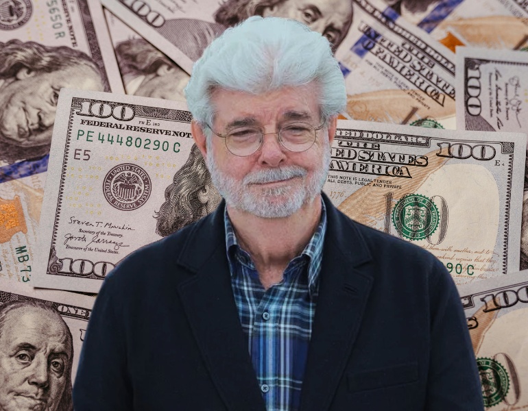Georges Lucas est devenu milliardaire grâce aux produits dérivés de Star Wars